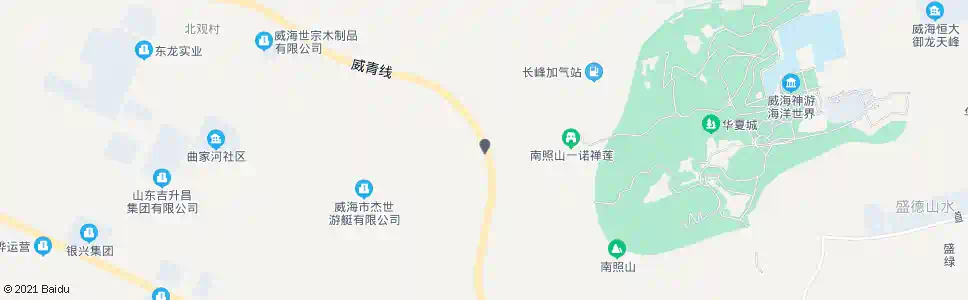 威海阮家口东_公交站地图_威海公交_妙搜公交查询2025