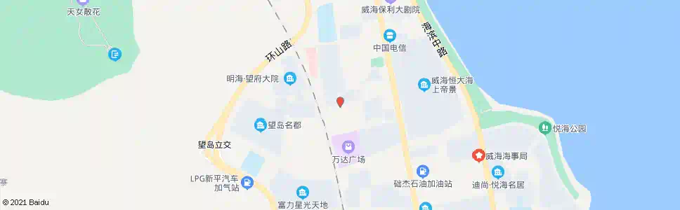 威海永康里小区_公交站地图_威海公交_妙搜公交查询2025