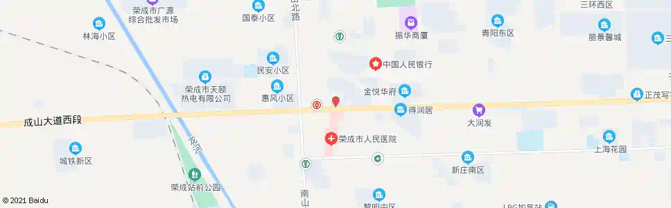威海佳华购物中心_公交站地图_威海公交_妙搜公交查询2025