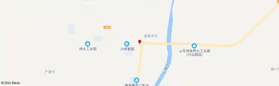 威海孟家庄_公交站地图_威海公交_妙搜公交查询2025