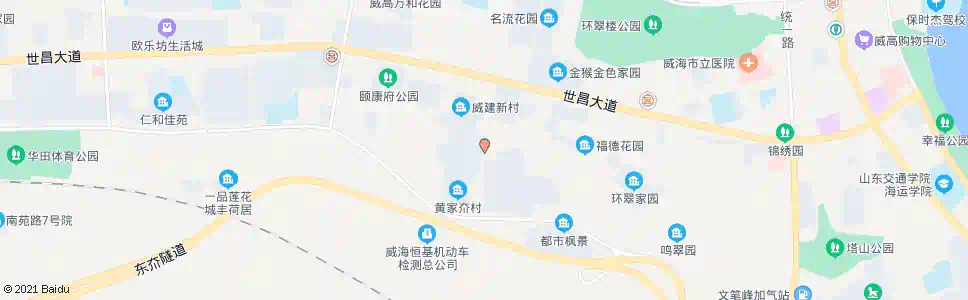 威海黄家夼_公交站地图_威海公交_妙搜公交查询2025