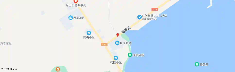 威海碧海鹏城_公交站地图_威海公交_妙搜公交查询2025