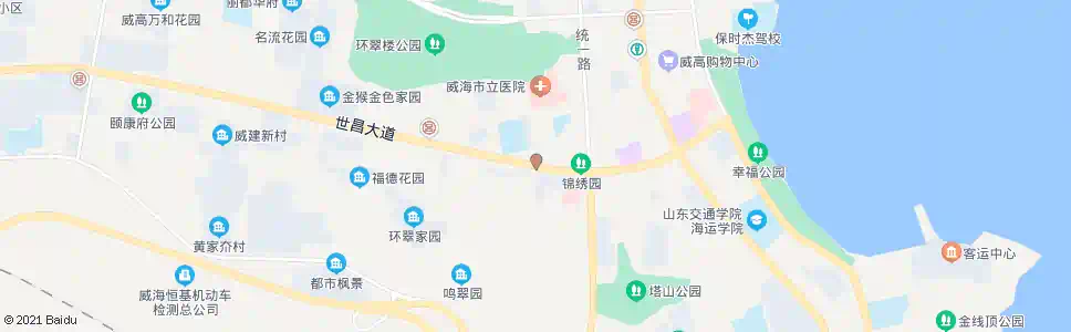 威海农贸市场_公交站地图_威海公交_妙搜公交查询2025