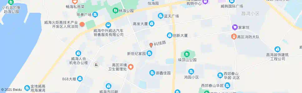 威海绿色产业_公交站地图_威海公交_妙搜公交查询2025