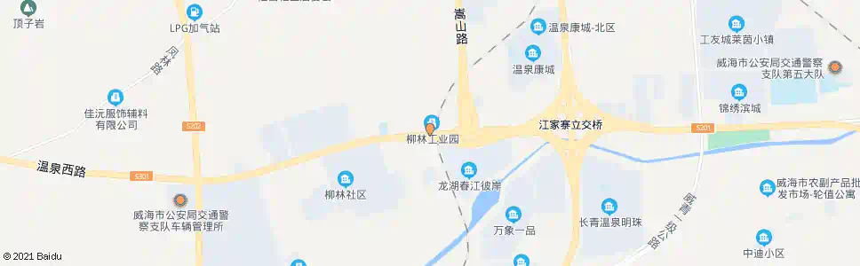 威海柳林工业园_公交站地图_威海公交_妙搜公交查询2025