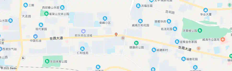 威海黄家沟_公交站地图_威海公交_妙搜公交查询2025