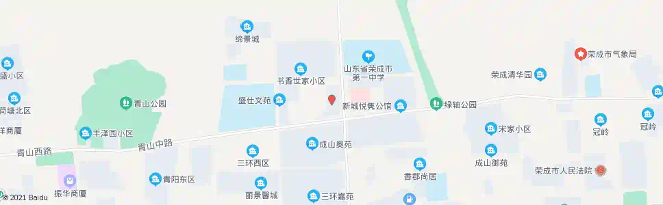 威海鑫水华庭_公交站地图_威海公交_妙搜公交查询2025