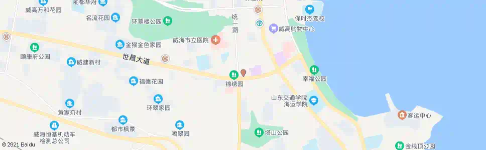 威海三联家电商场_公交站地图_威海公交_妙搜公交查询2025
