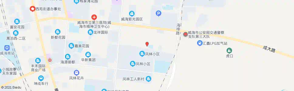 威海龙凤花园_公交站地图_威海公交_妙搜公交查询2025