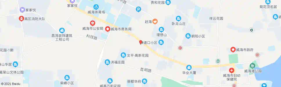 威海环翠有线电视台_公交站地图_威海公交_妙搜公交查询2025