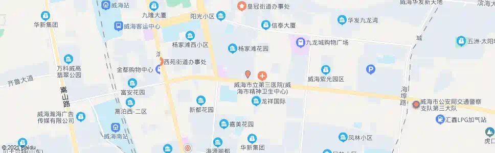 威海齐鲁小商品批发市场_公交站地图_威海公交_妙搜公交查询2025