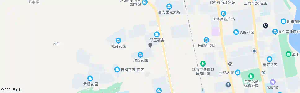 威海宅库小区_公交站地图_威海公交_妙搜公交查询2025