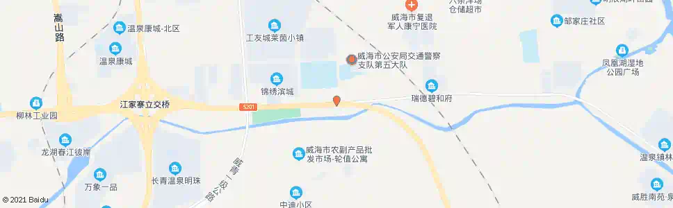 威海栾家店_公交站地图_威海公交_妙搜公交查询2025