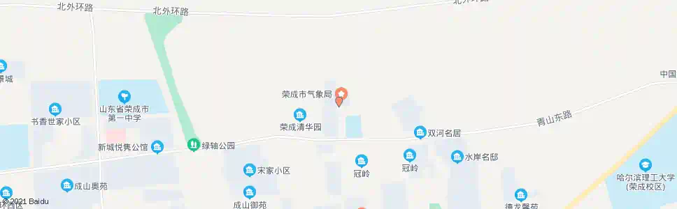 威海东上雅郡_公交站地图_威海公交_妙搜公交查询2025