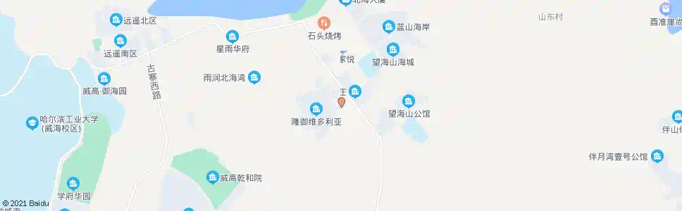 威海悦海山庄_公交站地图_威海公交_妙搜公交查询2025