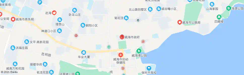 威海市政府_公交站地图_威海公交_妙搜公交查询2025
