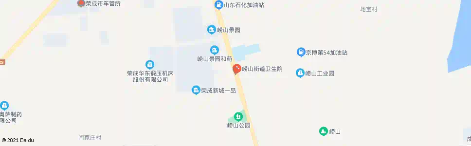 威海崂山医院_公交站地图_威海公交_妙搜公交查询2025