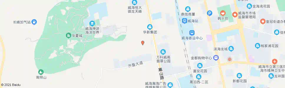 威海安然工业园_公交站地图_威海公交_妙搜公交查询2025