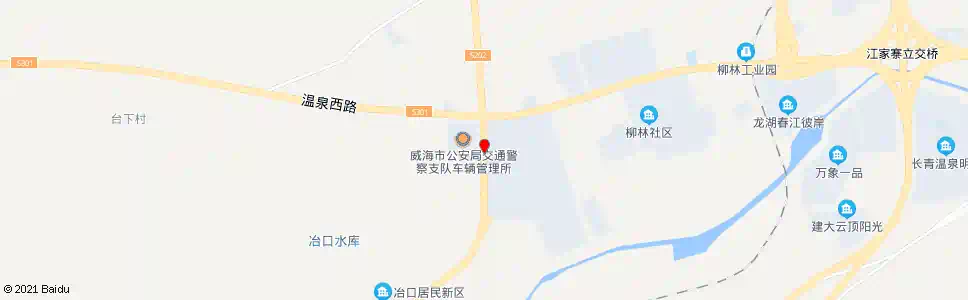 威海车管所(金蚂蚁汽车城)_公交站地图_威海公交_妙搜公交查询2025