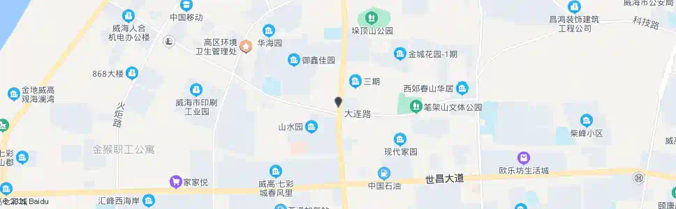 威海东涝台_公交站地图_威海公交_妙搜公交查询2025