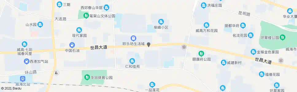 威海王家庄(一品莲花城)_公交站地图_威海公交_妙搜公交查询2025