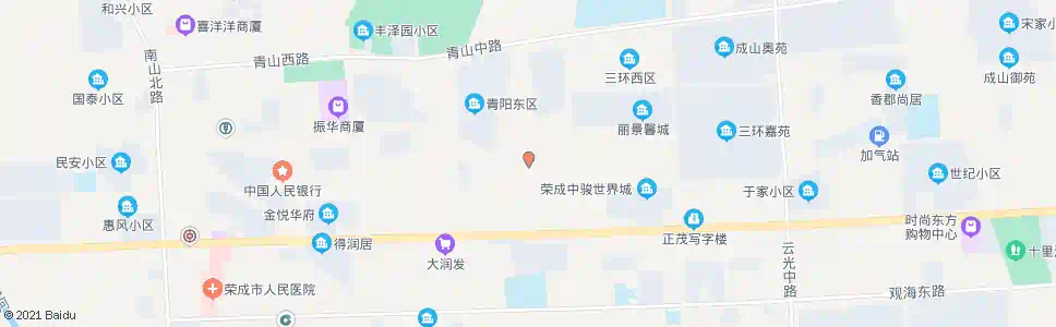 威海台上刘家_公交站地图_威海公交_妙搜公交查询2025