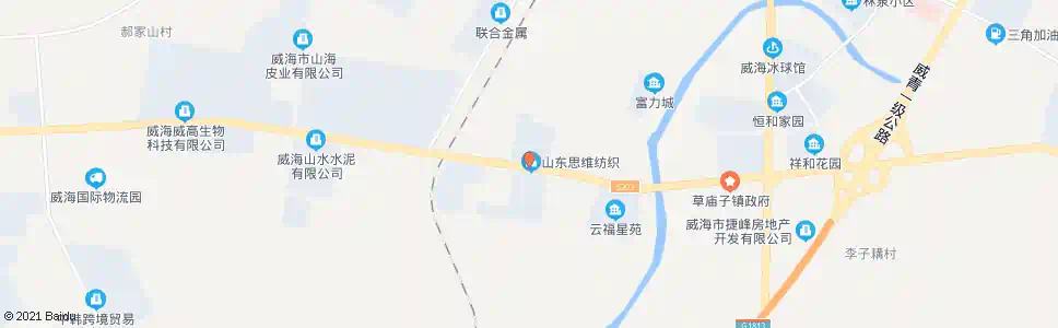 威海银球渔具_公交站地图_威海公交_妙搜公交查询2025