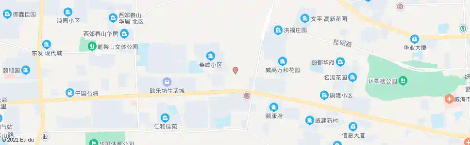 威海黄家庄(翠竹园)_公交站地图_威海公交_妙搜公交查询2025