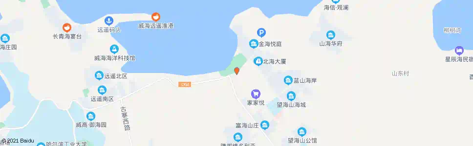 威海葡萄滩浴场东_公交站地图_威海公交_妙搜公交查询2025