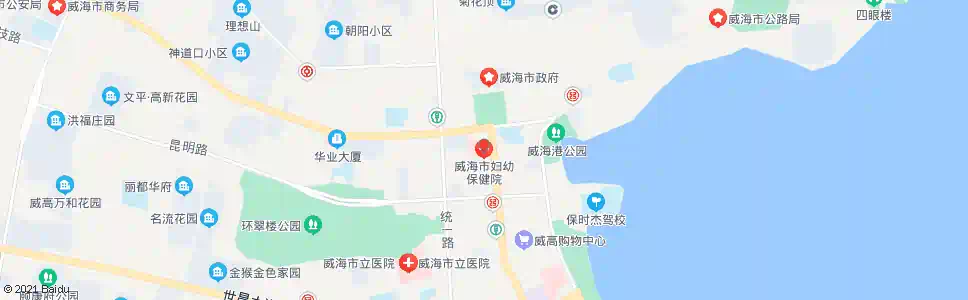 威海妇幼保健院_公交站地图_威海公交_妙搜公交查询2025