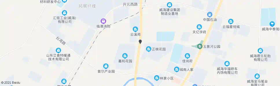 威海正棋花园_公交站地图_威海公交_妙搜公交查询2025