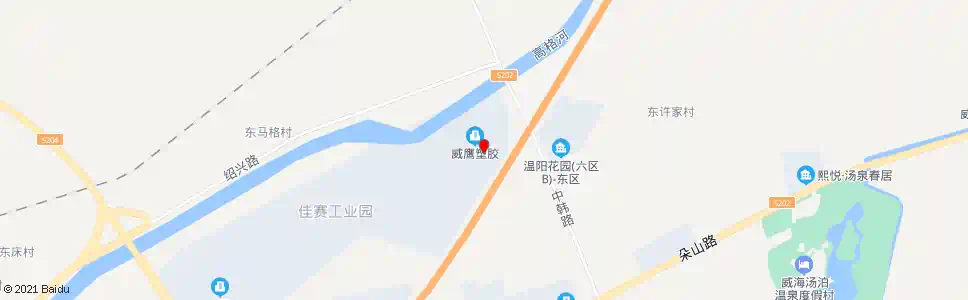 威海威鹰塑胶_公交站地图_威海公交_妙搜公交查询2025