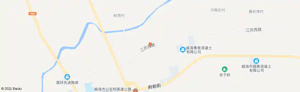 威海白鹿店子_公交站地图_威海公交_妙搜公交查询2025