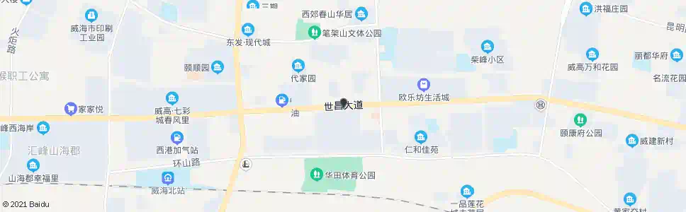 威海田村_公交站地图_威海公交_妙搜公交查询2025