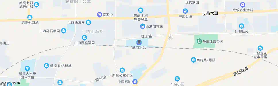 威海北场_公交站地图_威海公交_妙搜公交查询2025