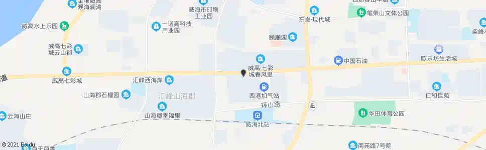 威海中威橡胶公司_公交站地图_威海公交_妙搜公交查询2025