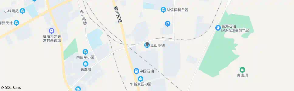 威海蓝山小镇(宋家洼)_公交站地图_威海公交_妙搜公交查询2025
