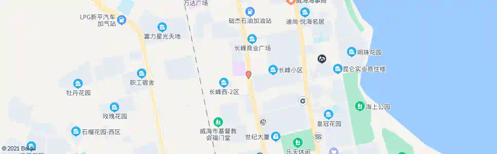 威海长峰_公交站地图_威海公交_妙搜公交查询2025