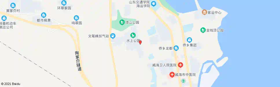 威海文笔峰商行_公交站地图_威海公交_妙搜公交查询2025