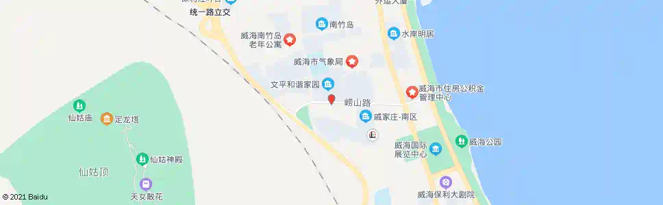 威海和谐家园_公交站地图_威海公交_妙搜公交查询2025