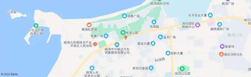 威海高区财税局_公交站地图_威海公交_妙搜公交查询2025