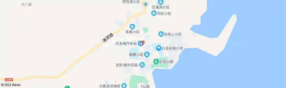 威海石岛张家村站_公交站地图_威海公交_妙搜公交查询2025