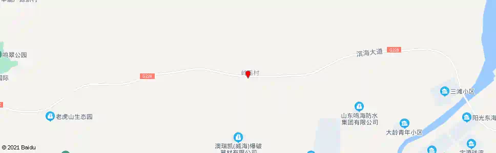 威海岭后东_公交站地图_威海公交_妙搜公交查询2025