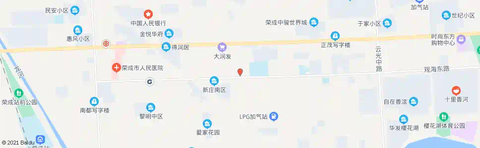 威海鸿泰门诊_公交站地图_威海公交_妙搜公交查询2025