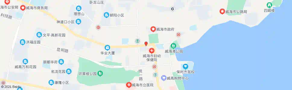 威海市政府(威海移动通信公司)_公交站地图_威海公交_妙搜公交查询2025