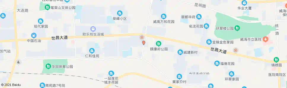 威海四海酿造厂_公交站地图_威海公交_妙搜公交查询2025