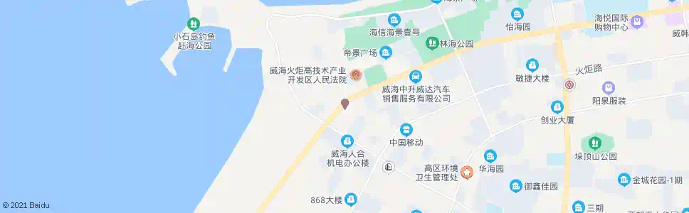 威海海警支队_公交站地图_威海公交_妙搜公交查询2025