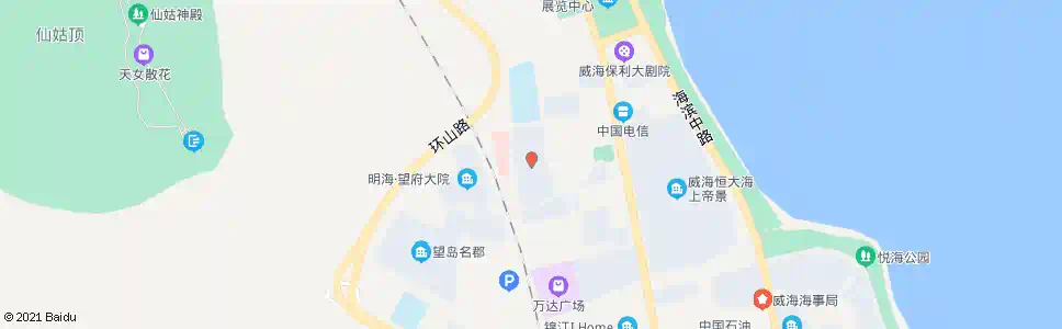 威海富华城_公交站地图_威海公交_妙搜公交查询2025