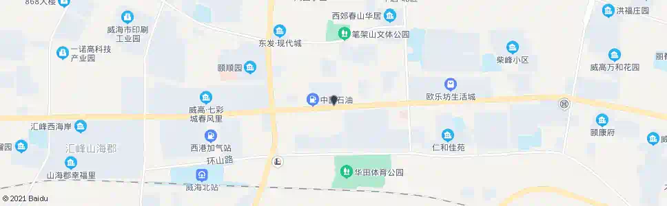 威海环球渔具_公交站地图_威海公交_妙搜公交查询2025