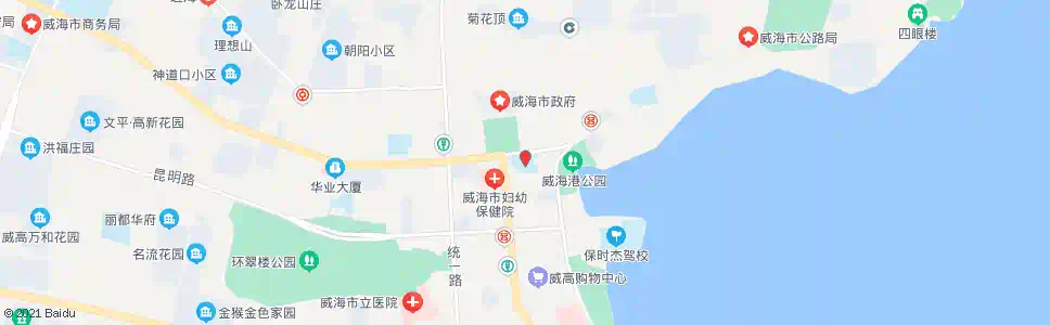 威海鲸园小学_公交站地图_威海公交_妙搜公交查询2025